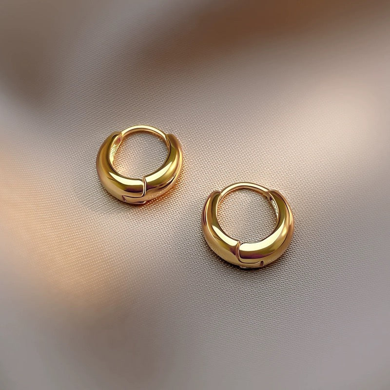 Aretes Eclipse Dorado